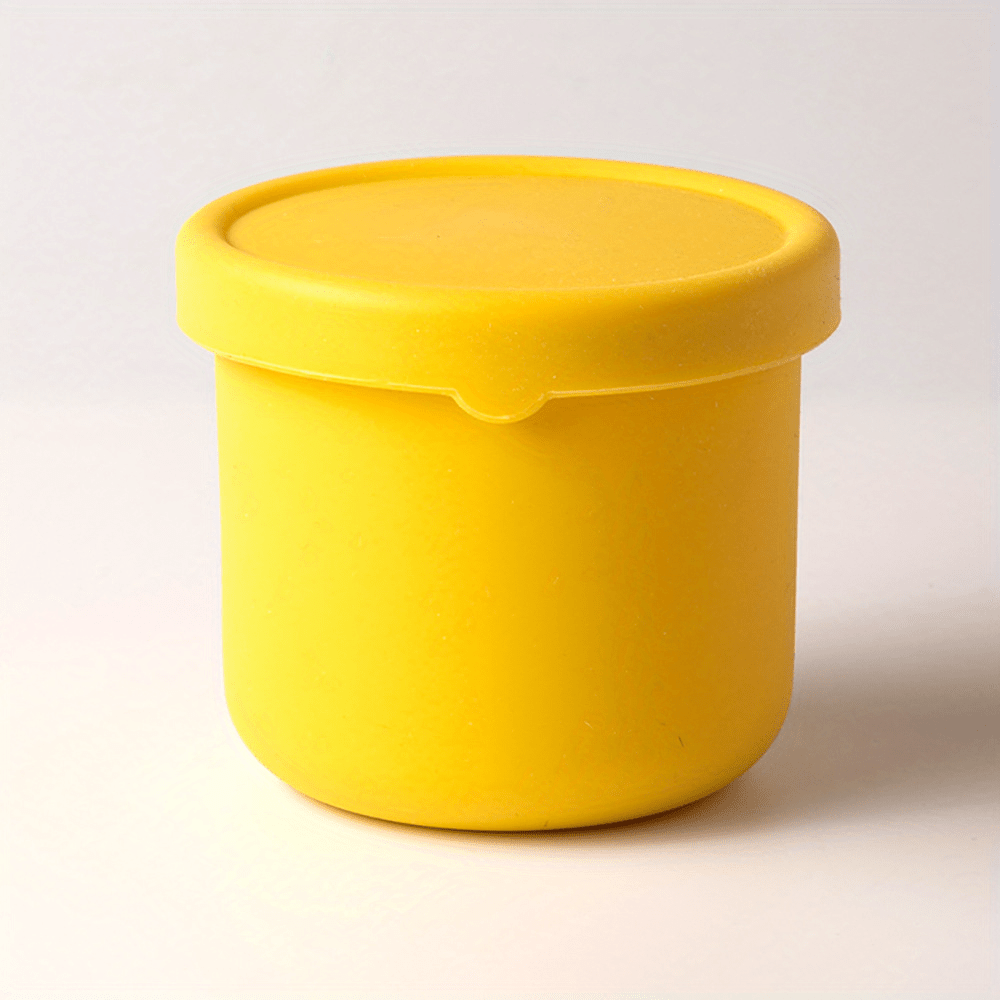 Läckagesäker silikon-bentolåda för barn – Fri från BPA och kemiska färger, tål mikrovågsugn och diskmaskin!